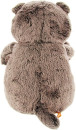Мягкая игрушка кот BUDI BASA Басик с красным сердечком 22 см серый искусственный мех Ks22-0602