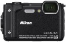 Фотоаппарат Nikon CoolPix W300 16Mp 5x Zoom черный VQA070E12