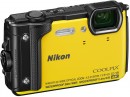 Фотоаппарат Nikon CoolPix W300 16Mp 5x Zoom желтый VQA072E15
