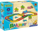 Игровой набор WADER Kid Cars железная дорога 517012