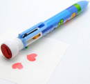 Шариковая ручка автоматическая Action! "Fancy" разноцветный со штампиком4