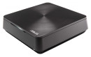 Неттоп Asus VivoPC VM60-G155M slim i3 3217U/4Gb/500Gb/HDG4000/CR/Free DOS/GbitEth/WiFi/BT/65W/серебристый 90MS0061-M01550