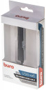 Концентратор USB 2.0 BURO BU-HUB4-0.5R-U2.0 4 x USB 2.0 черный5