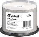 Диски DVD-R Verbatim 16x 4.7Gb Cake Box 50шт Printable 43744