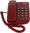 Телефон Ritmix RT-350 вишневый