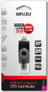 Картридер внешний Ginzzu GR-588UB USB 3.0/OTG Type C черный3