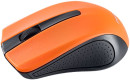 Мышь беспроводная Perfeo Rainbow оранжевый чёрный USB PF-353-WOP-OR