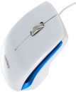 Мышь проводная Perfeo "Fashion" белый синий USB PF-3108-OP-W2