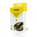 Мышь проводная Smart Buy ONE 329 чёрный жёлтый USB4