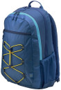 Рюкзак для ноутбука 15.6" HP Active Backpack синтетика синий желтый