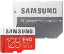 Карта памяти Micro SDXC 128Gb Class 10 Samsung EVO PLUS UHS-I U3 чтение 100Мб\\c запись 90Мб\\с MB-MC128GA/RU + SD adapter4