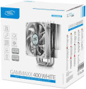 Кулер для процессора Deep Cool GAMMAXX 400 White Socket 775/1155/1156/2011/1366/FM1/FM2/AM3/AM2+/939/754 медь4