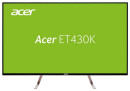 Монитор 43" Acer ET430Kwmiippx белый IPS 3840x2160 350 cd/m^2 5 ms HDMI DisplayPort Mini DisplayPort UM.ME0EE.010