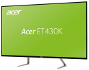 Монитор 43" Acer ET430Kwmiippx белый IPS 3840x2160 350 cd/m^2 5 ms HDMI DisplayPort Mini DisplayPort UM.ME0EE.0102