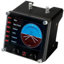 Приборная панель с ЖК-дисплеем для авиасимуляторов Logitech G Saitek Pro Flight Instrument Panel 945-0000084