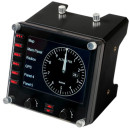 Приборная панель с ЖК-дисплеем для авиасимуляторов Logitech G Saitek Pro Flight Instrument Panel 945-0000085
