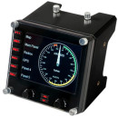Приборная панель с ЖК-дисплеем для авиасимуляторов Logitech G Saitek Pro Flight Instrument Panel 945-0000086