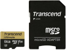Карта памяти Micro SDXC 64Gb Class 10 Transcend TS64GUSDU3M2