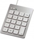 Клавиатура проводная HAMA H-53224 USB серебристый MacOS б/у