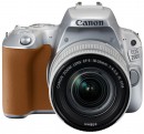 Зеркальная фотокамера Canon EOS 200D EF-S 18-55mm 24Mp серебристый 2256C001