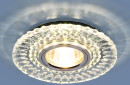 Встраиваемый светильник Elektrostandard 2197 MR16 CL/SL прозрачный/серебро 4690389101021