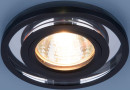 Встраиваемый светильник Elektrostandard 7021 MR16 SL/BK зеркальный/черный 4690389099328