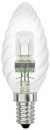 Лампа галогенная свеча витая Uniel 04112 E14 28W HCL-28/CL/E14 Candle Twisted