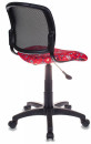 Кресло детское Бюрократ CH-296/ANCHOR-RD спинка сетка черный сиденье красный якоря4