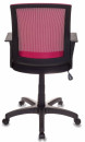 Кресло Бюрократ CH-498/CH/TW-11 спинка сетка бордовый сиденье черный3