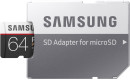 Карта памяти Micro SDXC 64Gb Class 10 Samsung MB-MD64GA/RU + SD adapter2