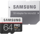 Карта памяти Micro SDXC 64Gb Class 10 Samsung MB-MD64GA/RU + SD adapter3