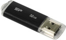 Флешка 32Gb Silicon Power Ultima-II USB 2.0 черный SP032GBUF2U02V1K