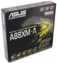 Материнская плата ASUS A88XM-A Socket FM2+ AMD A88X 4xDDR3 1xPCI-E x16 1xPCI-E x1 1xPCI 6xSATAIII RAID 6.2 Sound VGA DVI HDMI GLan mATX USB3.0 Retail из ремонта6