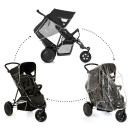 Прогулочная коляска для двоих детей Hauck Freerider SH-12 (black)4