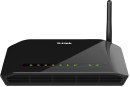 Беспроводной маршрутизатор ADSL D-Link DSL-2640U/RART/U2A 802.11bgn 150Mbps 2.4 ГГц 4xLAN черный