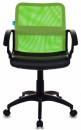 Кресло Бюрократ CH-590/SD/BLACK искусственная кожа спинка сетка салатовый сиденье черный2