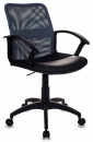 Кресло Бюрократ CH-590/DG/BLACK искусственная кожа спинка сетка серый сиденье черный