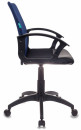 Кресло Бюрократ CH-590/BL/BLACK искусственная кожа спинка сетка синий сиденье черный3