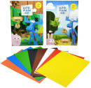 Набор цветного картона Action! Бумажки A4 8 листов BMK-ACC-8/8 в ассортименте4