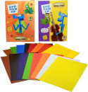 Цветная бумага Action! Бумажки A4 16 листов BMK-CCP-16/8 в ассортименте4