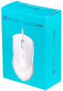 Мышь проводная Oklick 245M белый USB10
