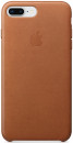 Накладка Apple "Leather Case" для iPhone 7 Plus iPhone 8 Plus коричневый MQHK2ZM/A