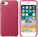 Накладка Apple "Leather Case" для iPhone 7 iPhone 8 розовая фуксия MQHG2ZM/A2