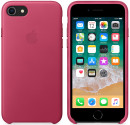 Накладка Apple "Leather Case" для iPhone 7 iPhone 8 розовая фуксия MQHG2ZM/A3