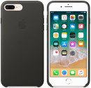 Накладка Apple "Leather Case" для iPhone 7 Plus iPhone 8 Plus угольно-серый MQHP2ZM/A2
