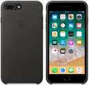 Накладка Apple "Leather Case" для iPhone 7 Plus iPhone 8 Plus угольно-серый MQHP2ZM/A3