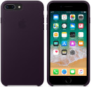 Накладка Apple "Leather Case" для iPhone 7 Plus iPhone 8 Plus баклажанный MQHQ2ZM/A3