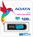 Флешка 128Gb A-Data UV128 USB 3.0 синий черный AUV128-128G-RBE3