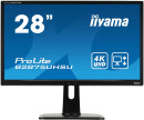 Монитор 28" iiYama B2875UHSU-B1 черный TN 3840x2160 300 cd/m^2 1 ms DVI HDMI DisplayPort VGA Аудио USB