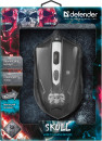 Мышь проводная Defender Skull GM-180L чёрный USB7